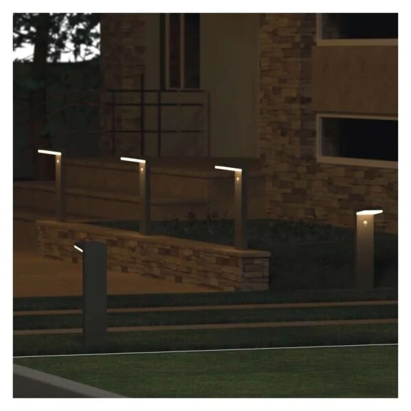 Lampada solare LED con sensore LED 4,4W 3,7V 2200mAh IP44