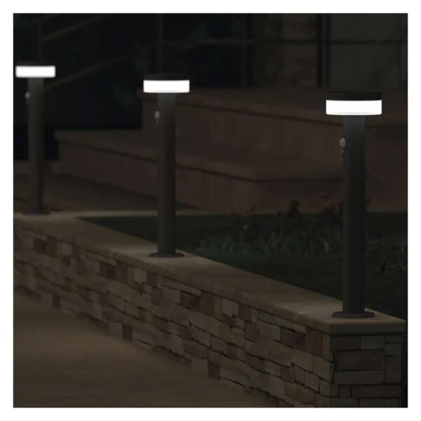 Lampada solare LED con sensore LED/2W/3,7V 1200 mAh IP44 50 cm