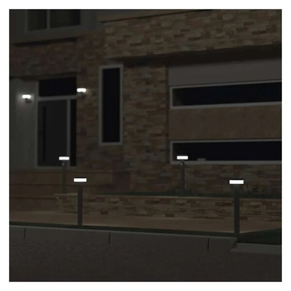Lampada solare LED con sensore LED/2W/3,7V 1200 mAh IP44 50 cm