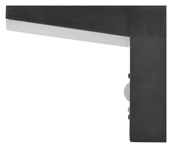 Lampada solare da parete LED con sensore LED/4,4W/3,7V 2200 mAh IP44