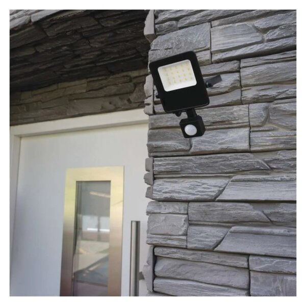 Faretto LED VISIO 30W 230V 4000K IP65 con sensore