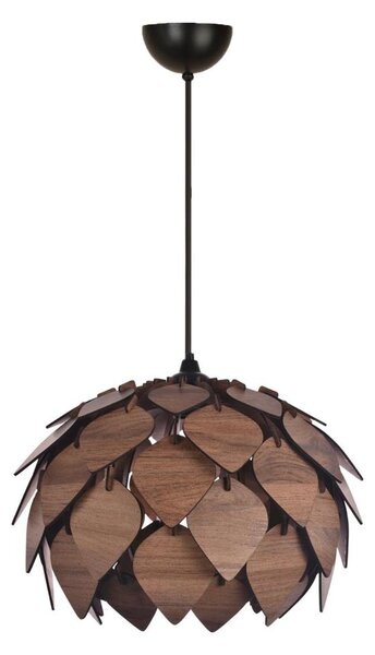 Lampadario a sospensione con filo 1xE27/40W/230V marrone