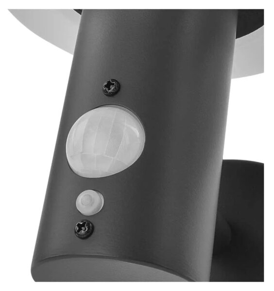 Lampada solare da parete LED con sensore LED/2W/3,7V 1200 mAh IP44