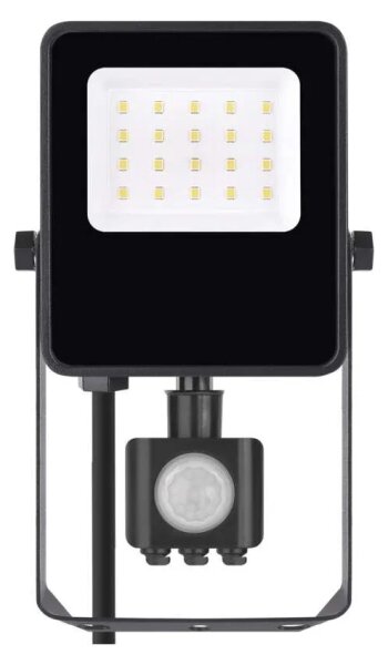 Faretto LED VISIO 10W 230V 4000K IP65 con sensore