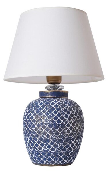Lampada da tavolo 1xE27/40W/230V blu