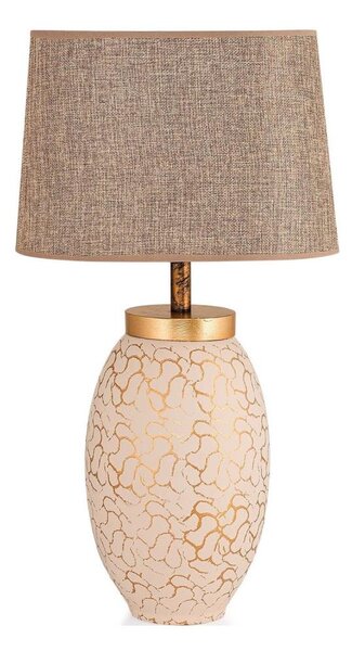 Lampada da tavolo 1xE27/40W/230V beige/oro
