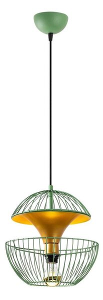 Lampadario a sospensione con filo TELMANDER 1xE27/40W/230V verde