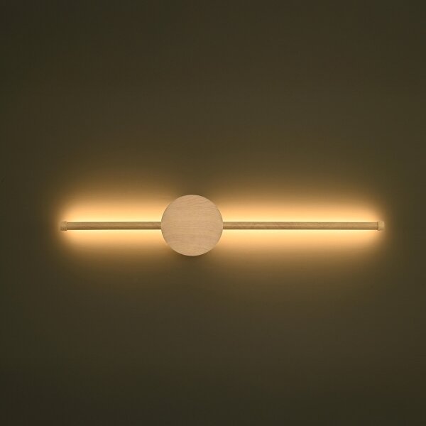 Brilagi - Applique a LED LUGO DUE LED/9W/230V decorazioni in rovere