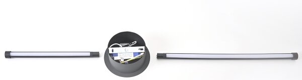 Brilagi - Applique a LED LUGO DUE LED/9W/230V nero