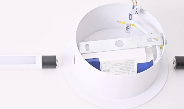 Brilagi - Applique a LED LUGO DUE LED/9W/230V bianco