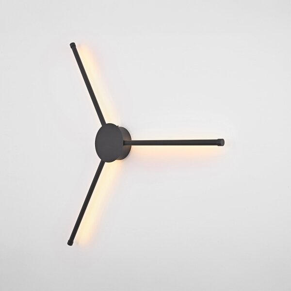 Brilagi - Applique a LED LUGO TRE LED/14W/230V nero