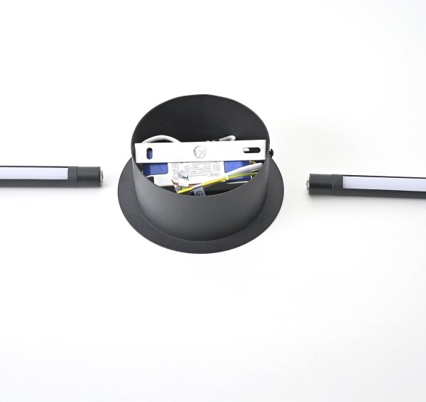 Brilagi - Applique a LED LUGO DUE LED/9W/230V nero