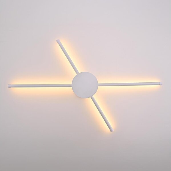 Brilagi - Applique a LED LUGO QUATTRO LED/16W/230V bianco