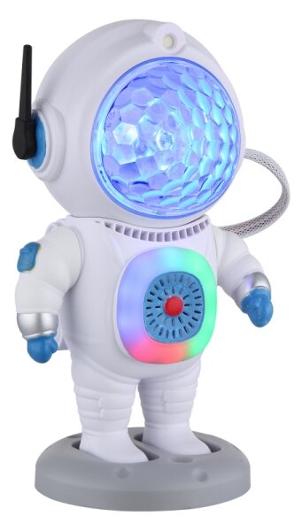 Globo 28084 - Lampada da tavolo LED RGB COSMO LED/6W/5V astronauta bianca