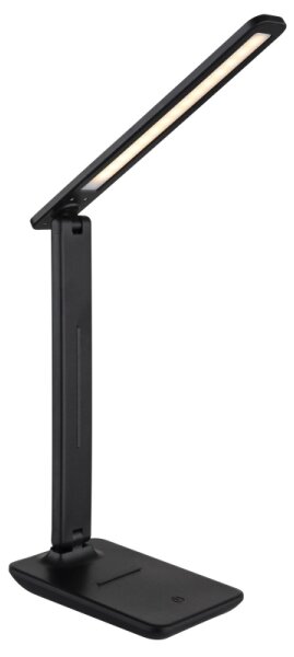 Globo 58439SA - Lampada da tavolo LED ricaricabile BRIGHTON con dimmer a sfioramento LED/4W/5V 1800 mAh nera