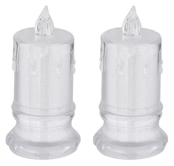 Globo 28075-2 - Set 2x LED Candela CANDLE LED/0,25W/3xLR1130