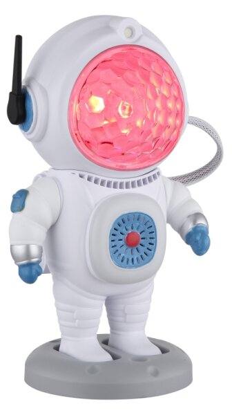 Globo 28084 - Lampada da tavolo LED RGB COSMO LED/6W/5V astronauta bianca