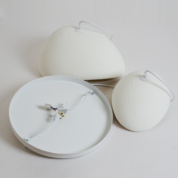 BRILAGI - Lampadario a sospensione con cavo WABI SABI 2xE27/60W/230V bianco
