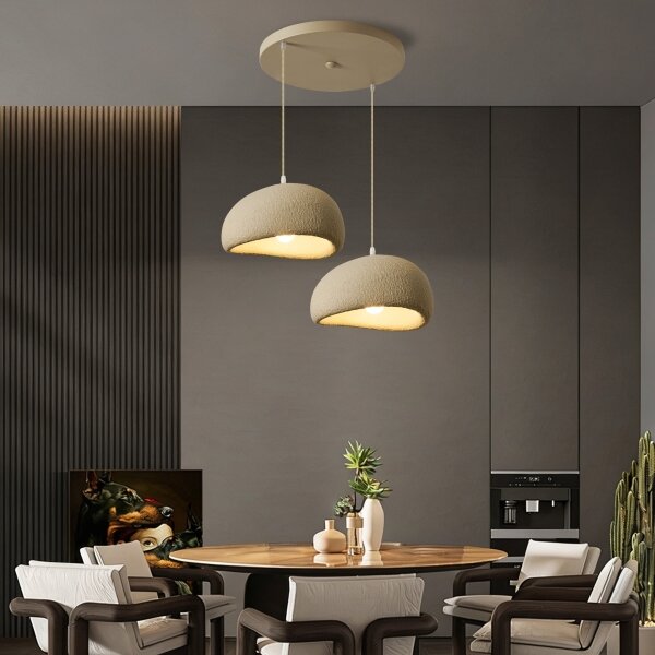 BRILAGI - Lampadario sospeso con cavo WABI SABI 2xE27/60W/230V bianco