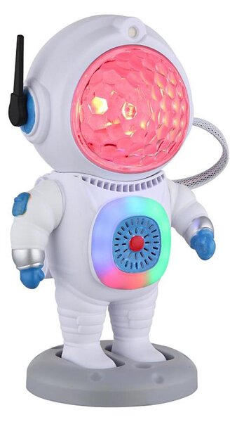 Globo 28084 - Lampada da tavolo LED RGB COSMO LED/6W/5V astronauta bianca