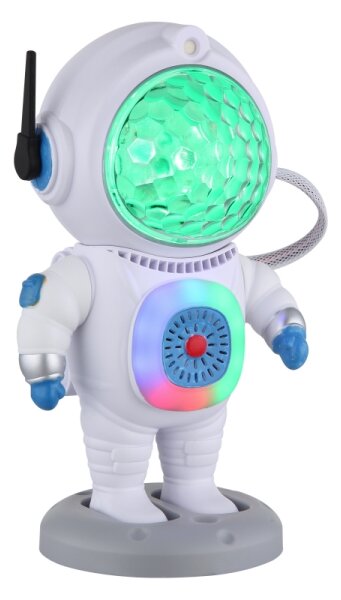 Globo 28084 - Lampada da tavolo LED RGB COSMO LED/6W/5V astronauta bianca