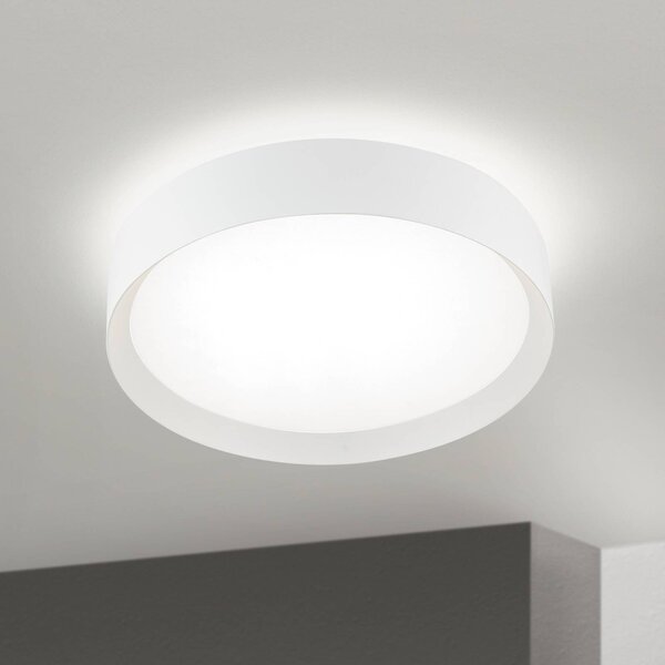 ORION Plafoniera soffitto VARIO, dimmerabile, Bianco / Opale, Soggiorno / Sala da pranzo, Metallo, Moderno, Plafoniera