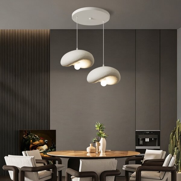 BRILAGI - Lampadario a cavo WABI SABI 2xE27/60W/230V bianco