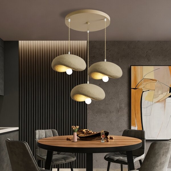 BRILAGI - Lampadario con cavo WABI SABI 3xE27/60W/230V beige