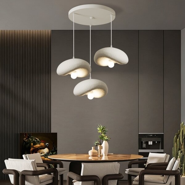 BRILAGI - Lampadario a sospensione con cavo WABI SABI 3xE27/60W/230V bianco