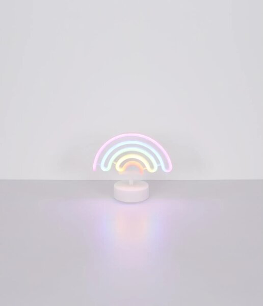 Globo 28063 - Decorazione da tavolo LED Neon PELANGI LED/2W/3xAA arcobaleno