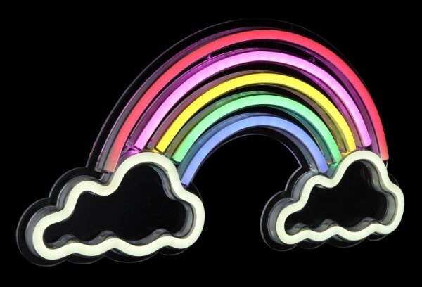 Globo 28056 - Decorazione LED da parete RAINY LED/3W/USB arcobaleno