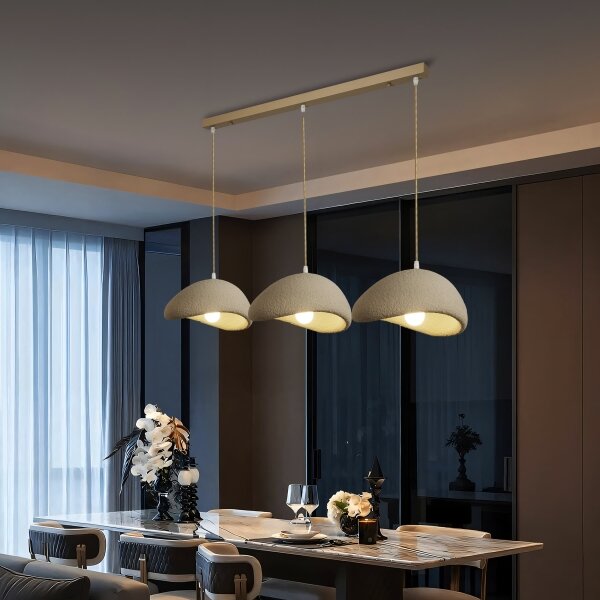 BRILAGI - Lampadario sospeso con cavo WABI SABI 3xE27/60W/230V beige