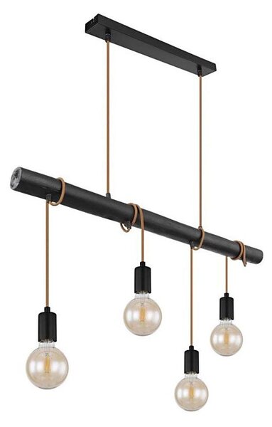 Globo 15459-4H - Lampadario a sospensione con filo LEO 4xE27/60W/230V