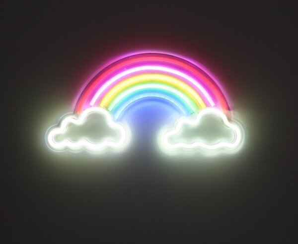 Globo 28056 - Decorazione LED da parete RAINY LED/3W/USB arcobaleno