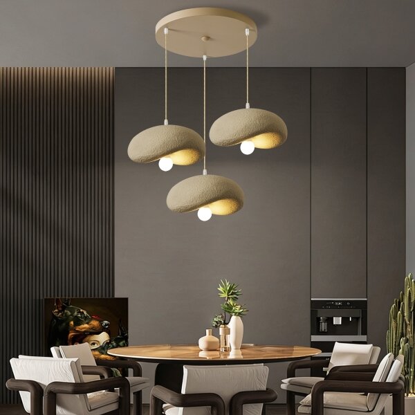 BRILAGI - Lampadario con cavo WABI SABI 3xE27/60W/230V beige