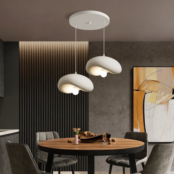 BRILAGI - Lampadario a cavo WABI SABI 2xE27/60W/230V bianco