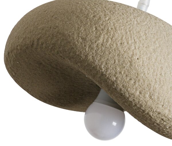 BRILAGI - Lampadario con cavo WABI SABI 3xE27/60W/230V beige
