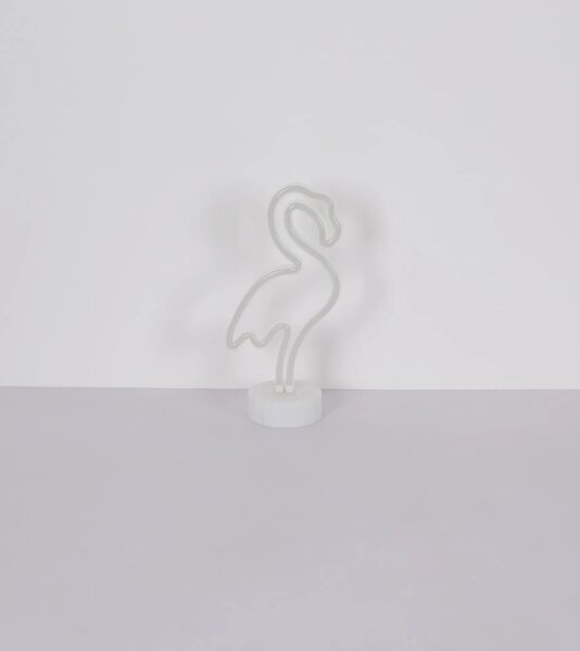 Globo 28064 - Decorazione da tavolo LED Neon FLAMINGO LED/2W/3xAA