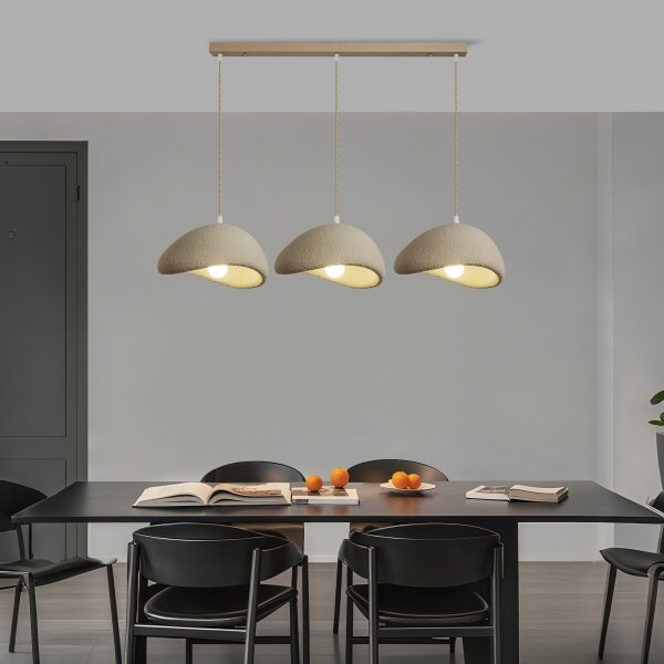 BRILAGI - Lampadario sospeso con cavo WABI SABI 3xE27/60W/230V beige
