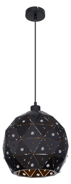 Globo 54029H - Lampadario a sospensione con filo JODIE 1xE27/60W/230V diametro 25 cm