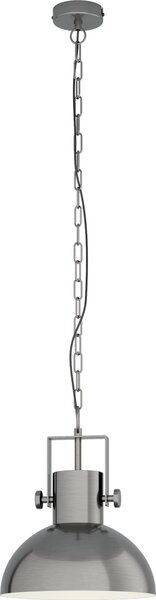 Eglo lampada a sospensione Lubenham 1, 1 luce, E27, nichel antico / crema