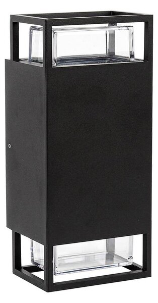 Prezent 28211A - Applique da esterno EVENTO 2xGU10/35W/230V IP54 nero