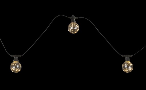 Globo 34090N - Catena LED esterna ALMAGA 10xLED/0,27W/230V 7,5 m IP44