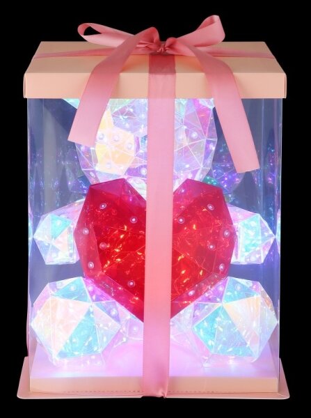 Globo 28058 - Decorazione da tavolo LED BRONDAR LED/6W/5V USB orsetto