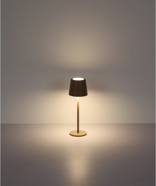 Globo - Lampada da tavolo LED Dimmerabile per esterni LED/2W/5V 3000/4000/6000K 2200 mAh IP44 crema