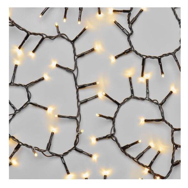 Catena luminosa LED per esterni 400 LED/13 m IP44 bianco caldo