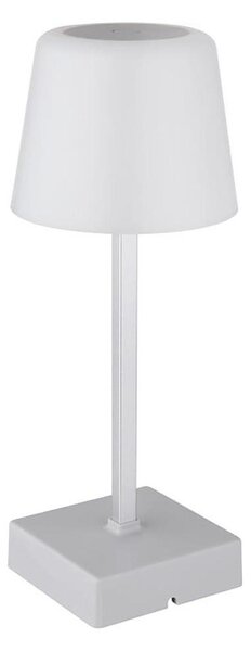 Globo 28061SI-LED lampada da tavolo touch XAYDEN 2W/5V 800 mAh argento
