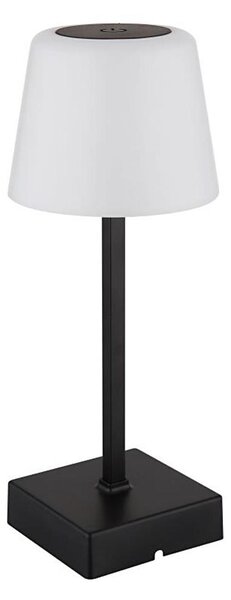 Globo 28061S - Lampada da tavolo LED dimmerabile XAYDEN LED/2W/5V 800mAh nera