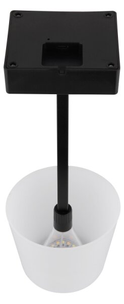 Globo 28061S - Lampada da tavolo LED dimmerabile XAYDEN LED/2W/5V 800mAh nera