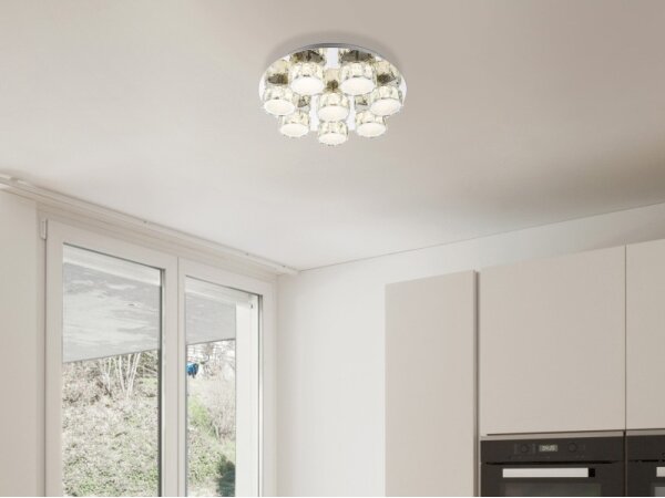 Globo 49350D5 - Plafoniera LED dimmerabile AMUR LED/64W/230V 4000K diametro 50 cm
